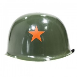 Игрушка BattleTime Военная каска с ремешком