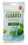 Салфетки влажные очищающие, Family Guard (Фэмили Гард) 15 шт мята с освежающим эффектом
