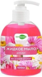 Жидкое мыло для рук Мирарома весенний аромат 500 мл