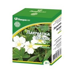 Лапчатка белая корни 1 шт. сырье 20 г
