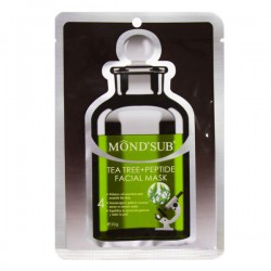 Маска Mond'sub №4 тканевая пептиды и чайное дерево
