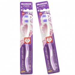 Зубная щетка SilcaMed бережное отбеливание