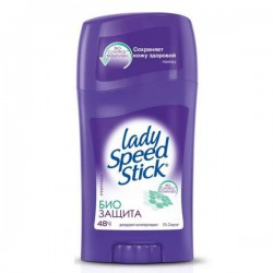 Дезодорант-антиперспирант Lady Speed Stick Био защита стик 45 г