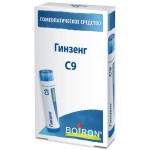 Гинзенг С9, гранулы гомеопатические 4 г 1 шт