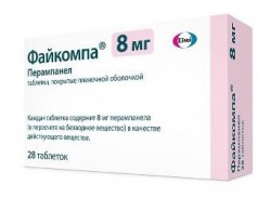 Файкомпа табл. п/о пленочной 8 мг 28 шт.