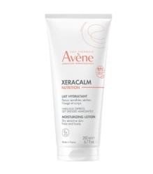 Молочко для лица и тела Avene Ксеракалм Нутришн для сухой чувствительной кожи питательное легкое 200 мл