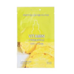 Маска тканевая для лица Holika Holika Ампул Эссенс увлажняющая с витаминами и ананасом 18 мл