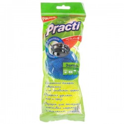 Мочалка для посуды 3 шт. Paclan пластиковая малая