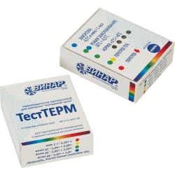 Термоиндикатор одноразовый для контроля холодовой цепи с журналом ТестТЕРМ