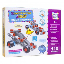Игрушка Kribly Boo Джигги конструктор отверточный юный моделист 110 элементов