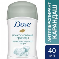 Дезодорант-антиперспирант Dove Прикосновение природы стик 40 мл
