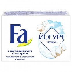 Мыло туалетное FA Йогурт для чувствительной кожи 90 г