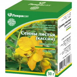 Сенны листья сырье 50 г 1 шт.