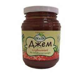 Джем 300 г Di&Di клубничный без сахара