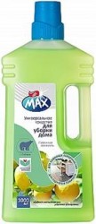 Средство моющее универсальное, Dr. Max (Доктор Макс) 1000 мл арт. CH-221-D01L-L01 лимонная свежесть для уборки
