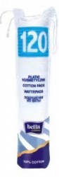 Ватные диски Bella Вотерджет круглые 120 шт.