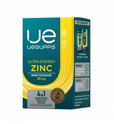 Uesupps ультра энерджи цинк 60 шт. капс. 25 мг