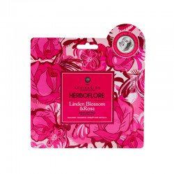 Маска для лица Levitasion Хербофлор увлажняющая с липовым цветом и розой 35 мл