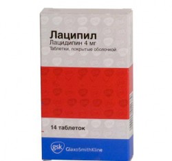 Лаципил табл. п/о 4 мг 14 шт.