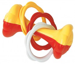 Игрушка-погремушка Курносики Гантелька