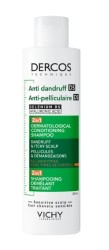 Шампунь-уход Vichy Деркос Текник 2 в 1 против перхоти увлажняющий интенсивный 200 мл