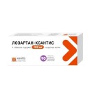 Лозартан-Ксантис, таблетки покрытые пленочной оболочкой 100 мг 90 шт