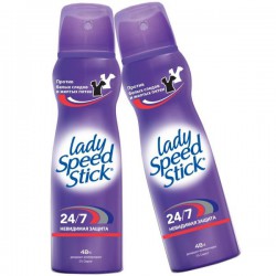 Дезодорант-антиперспирант Lady Speed Stick 24/7 Невидимая защита спрей 150 мл