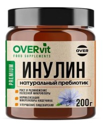 Инулин 200 г 1 шт. OVERvit