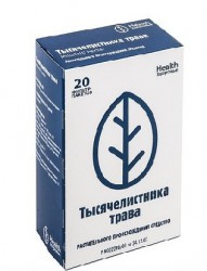 Тысячелистника трава ф/пак. 1.5 г 20 шт.