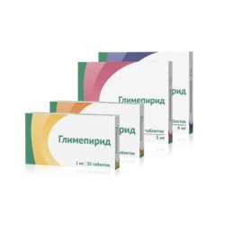 Глимепирид табл. 1 мг 30 шт.
