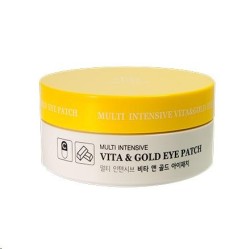 Патчи для глаз HANIxHANI гидрогелевые осветляющие с витаминами и коллоидным золотом 60 шт.