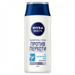 Шампунь для мужчин Nivea против перхоти успокаивающий для чувствительной кожи головы 250 мл