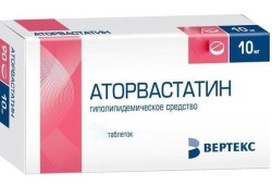 Аторвастатин-Вертекс табл. п/о пленочной 10 мг 60 шт.