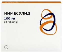 Нимесулид табл. 100 мг 20 шт.