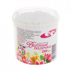 Ватные палочки 200 шт.