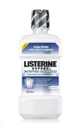 Ополаскиватель для полости рта Listerine Эксперт экспертное отбеливание мятный 250 мл