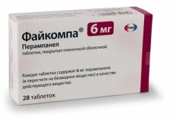 Файкомпа табл. п/о пленочной 6 мг 28 шт.