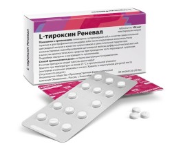 L-Тироксин Реневал табл. 100 мкг 60 шт.