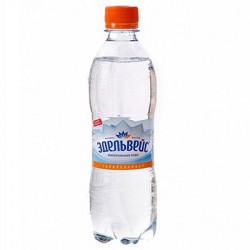 Вода минеральная Эдельвейс  газированная 0.5 л