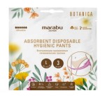 Трусики гигиенические женские, Marabu (Марабу) р. L (70х115см) 3 шт Ботаника впитывающие одноразовые