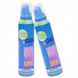 Пенка Сюжет мега фиксация 236 см3 голубая