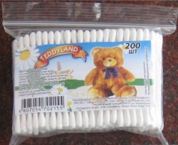 Ватные палочки Тедди Ленд 200 шт.