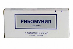 Рибомунил табл. 0.75 мг №4 шт.