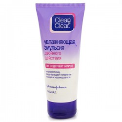 Эмульсия для лица Clean&Clear увлажняющая двойного действия 100 мл