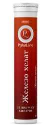 Железо хелат PolarLine 20 шт. табл. шип. 3.8 г